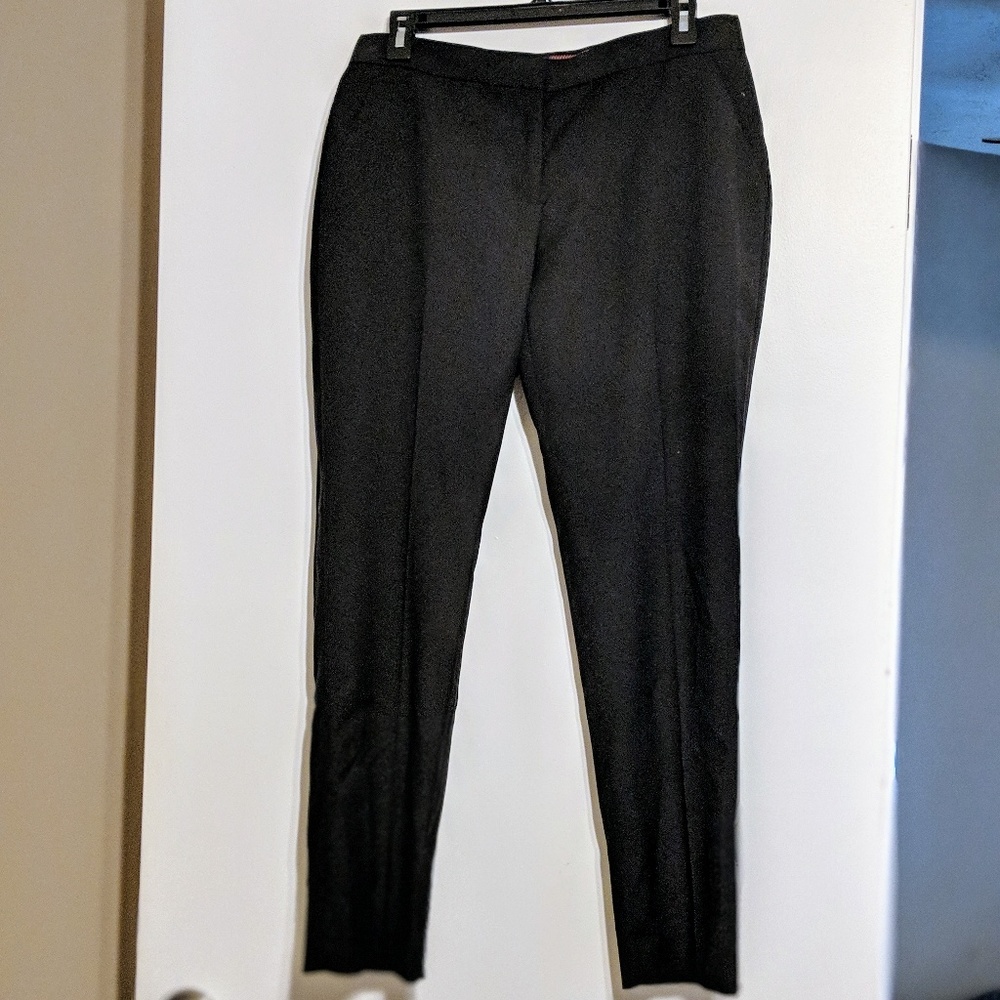 Cropped Wool Trousers